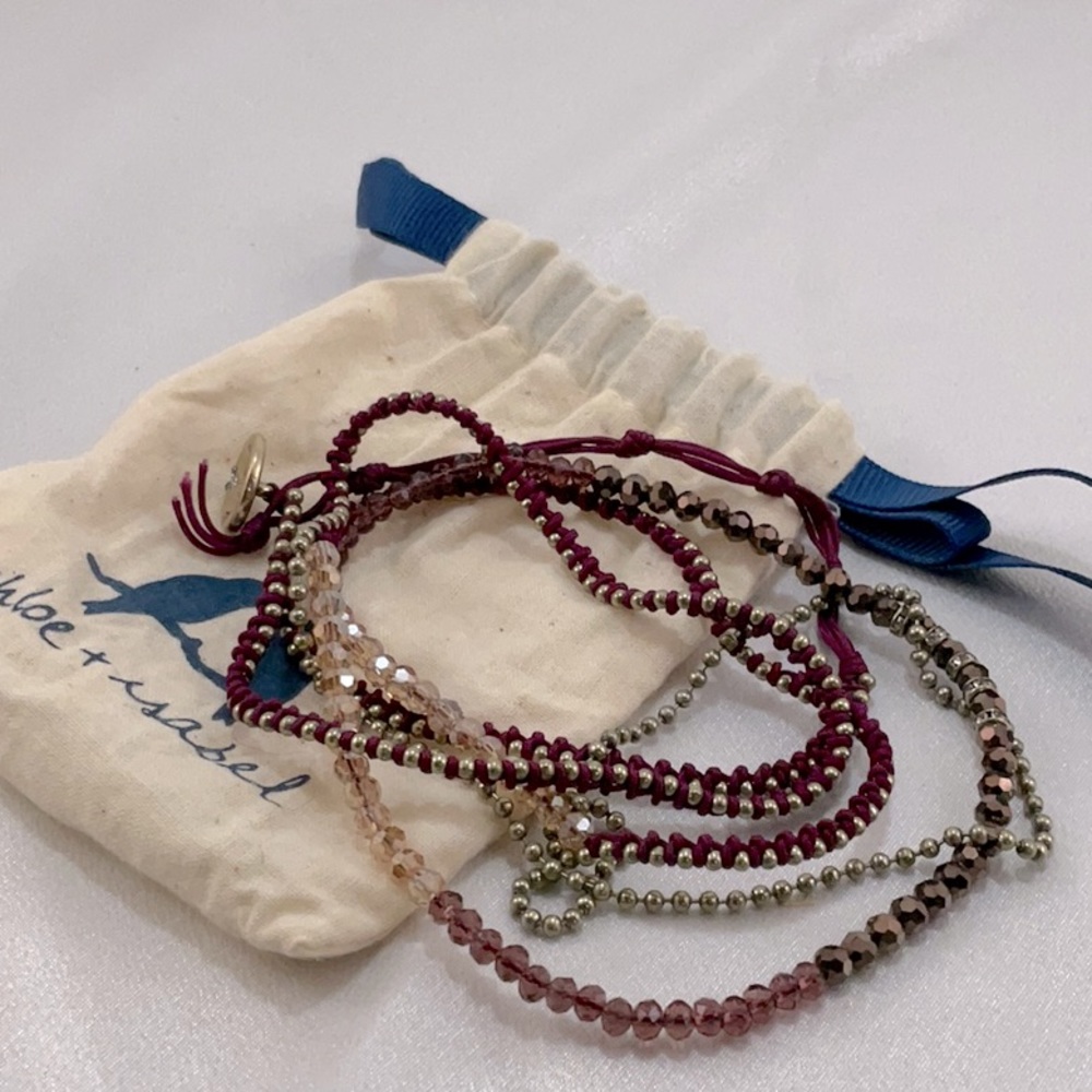C&I wrap bracelet. Or wear as necklace. New.